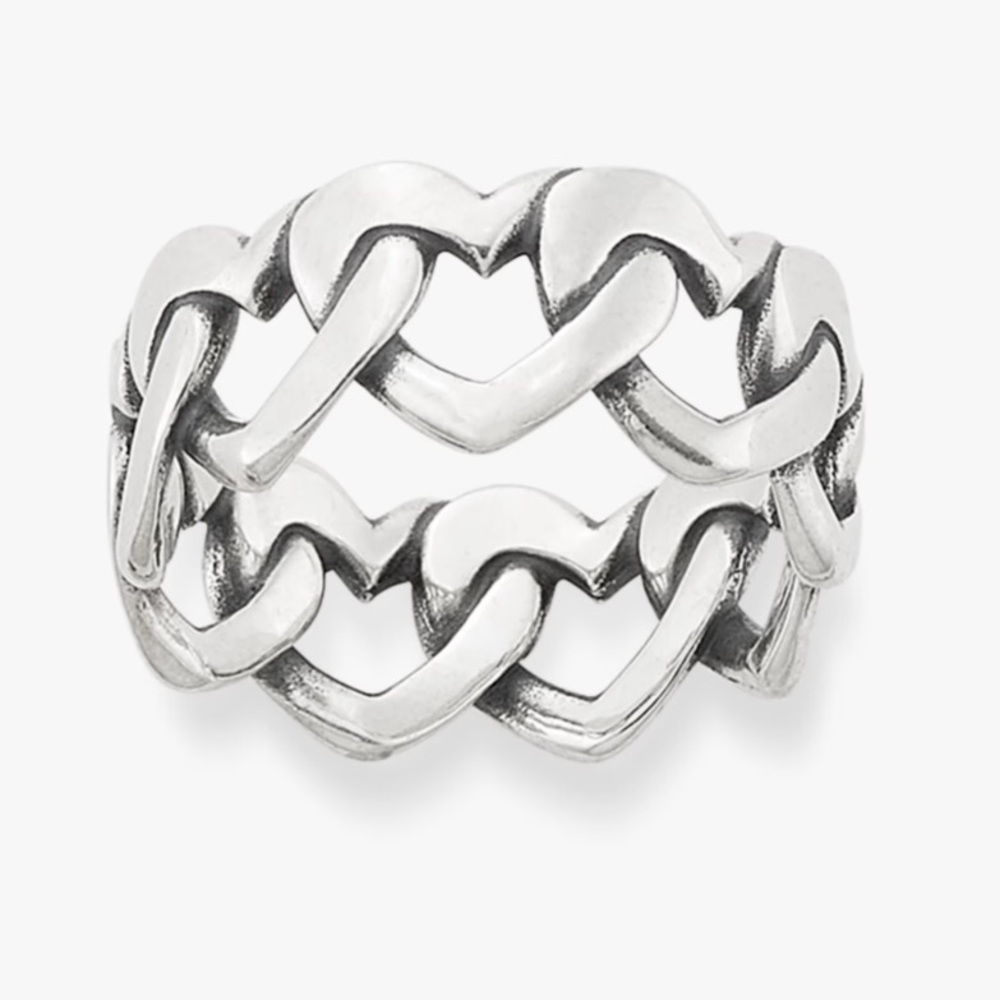 James Avery Chain of Hearts Ring